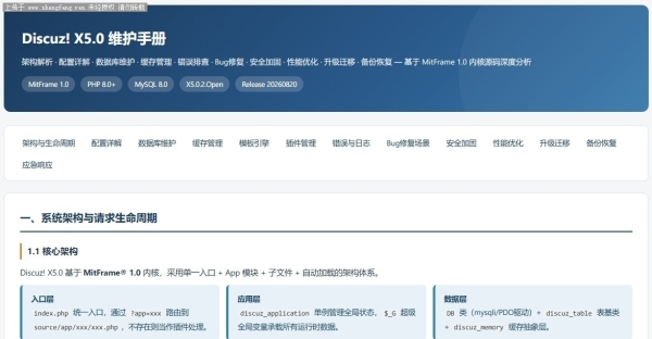 Discuz_X5.0_维护手册