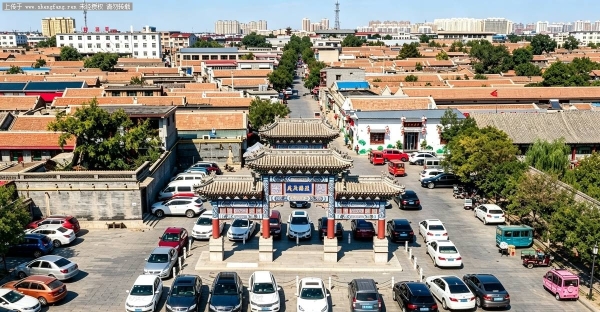 [原创]胜芳古镇胜阳路‑中山街：仿古街道，穿越回明清水乡的时空空间