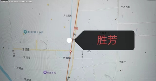 霸州—胜芳古镇有轨电车规划图