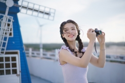 动人的女孩　索尼微单旅拍分享